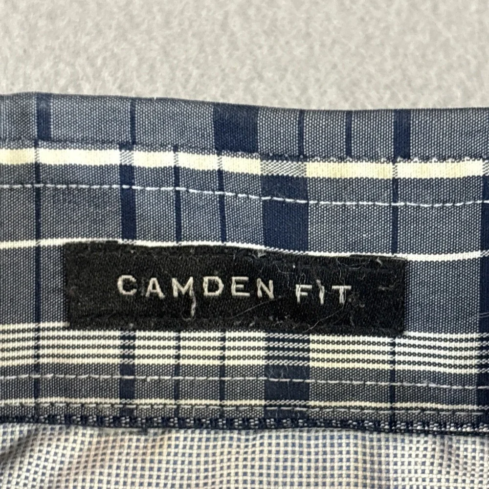 Banana Republic Button Down‎ Shirt Camden Fit Non Iron Men Size Large Geometric